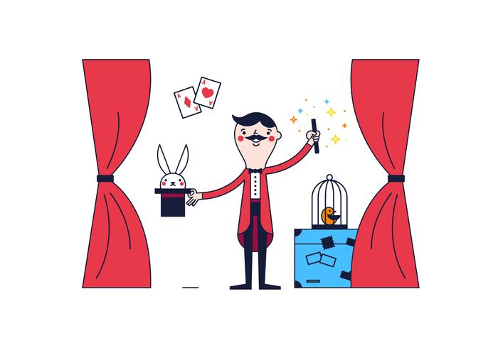 Free Magician Vector