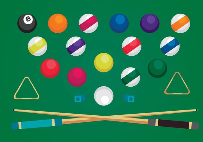 Free Pool Elements Vectors