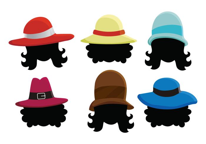 Ladies Hat Vector