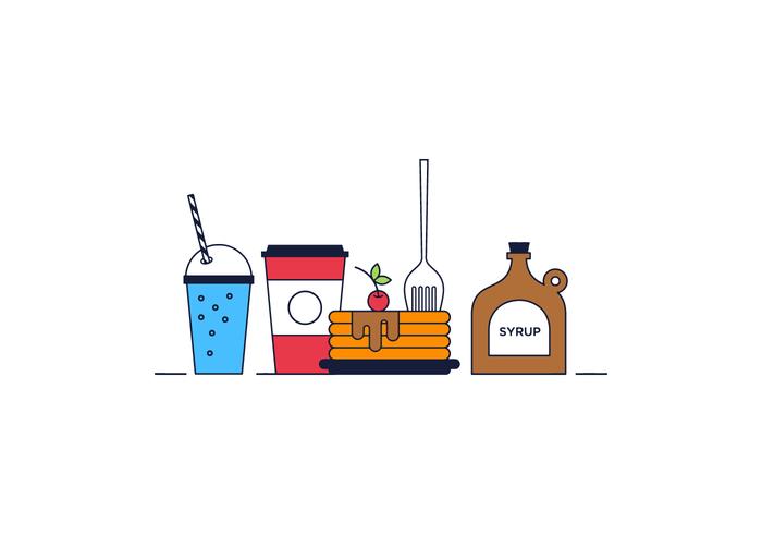 Free Breakfast Vector
