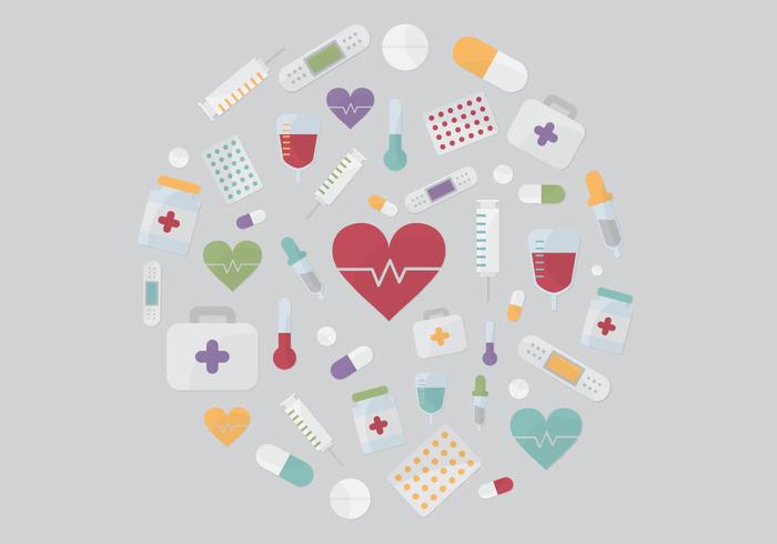 Medical Elements Vector