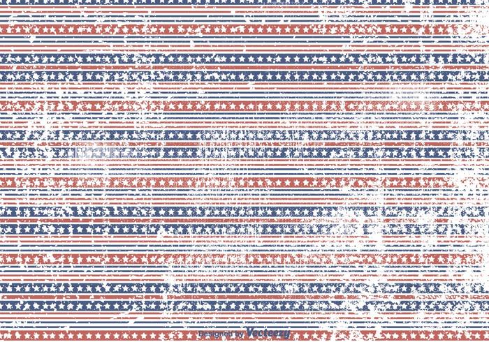 Stars and Stripes Grunge Background vector