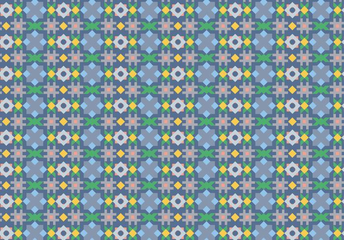 Abstract Tiling Pattern vector