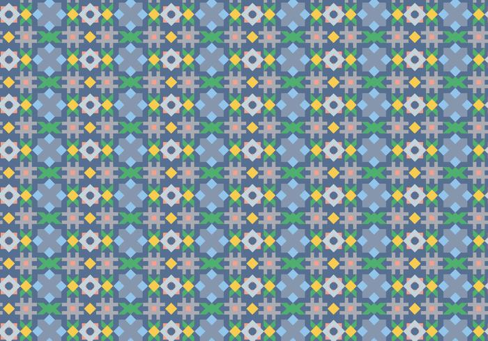 Abstract Tiling Pattern vector