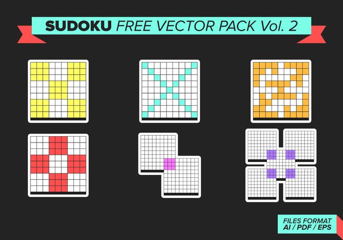 Sudoku Free Vector Pack Vol. 2 Sudoku Free Vector Pack Vol. 2