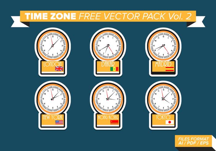 Time Zone Free Vector Pack Vol. 2 Time Zone Free Vector Pack Vol. 2