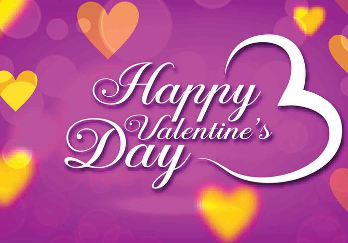 Purple Valentines Day Vector Purple Valentines Day Vector