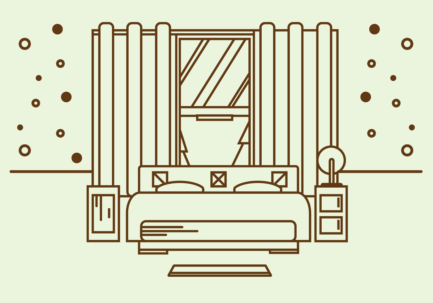 Free Mattress Illustration Vector 109836 Vector Art at Vecteezy