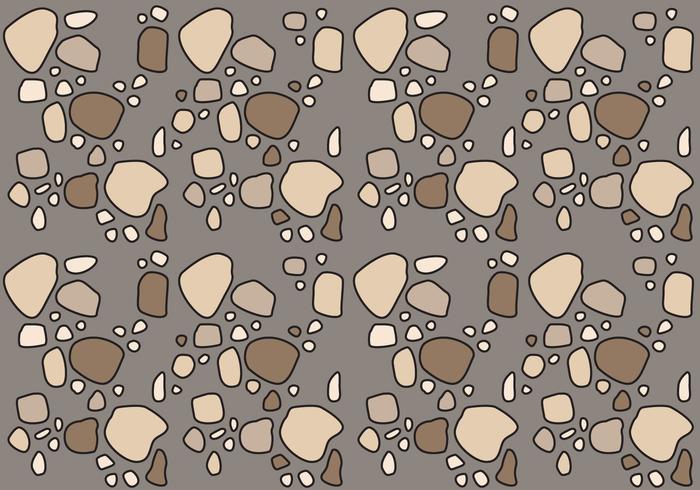 Free Stone Path Pattern 2 vector