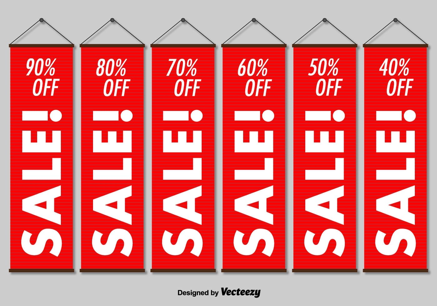 Hanging Sale  Banners  Download Free Vectors Clipart 