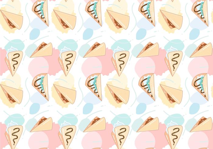 Free Crepes Pattern 1 vector