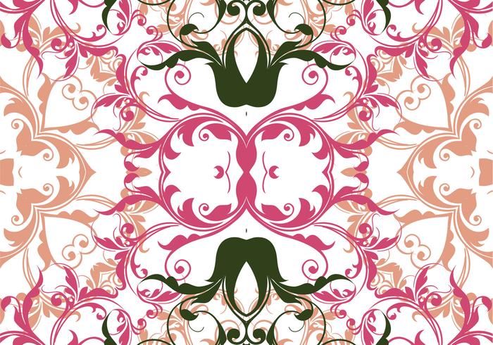 Floral Seamless Pattern Background vector
