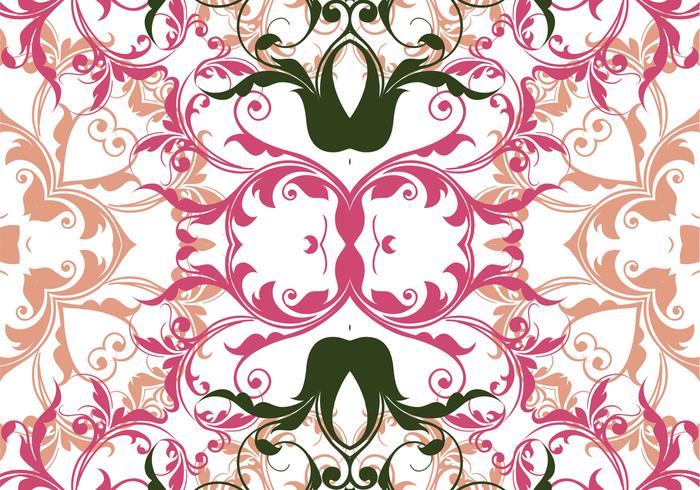 Floral Seamless Pattern Background vector