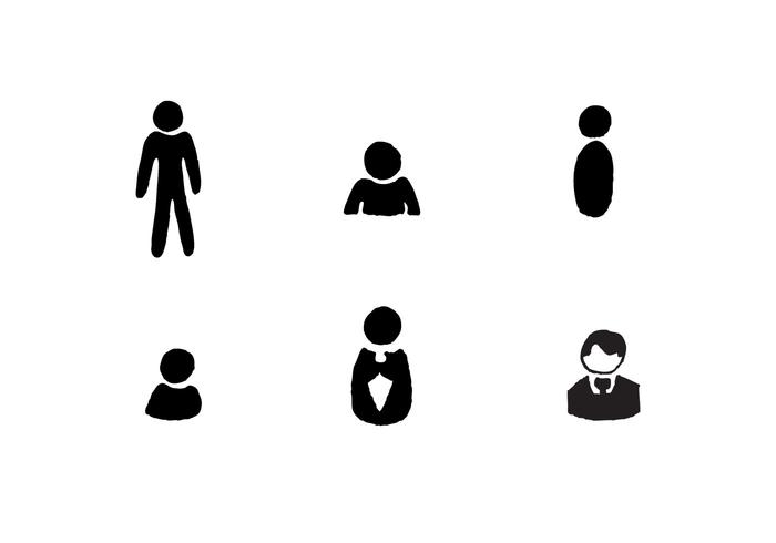 Free Man Icon Vector Series Free Man Icon Vector Series