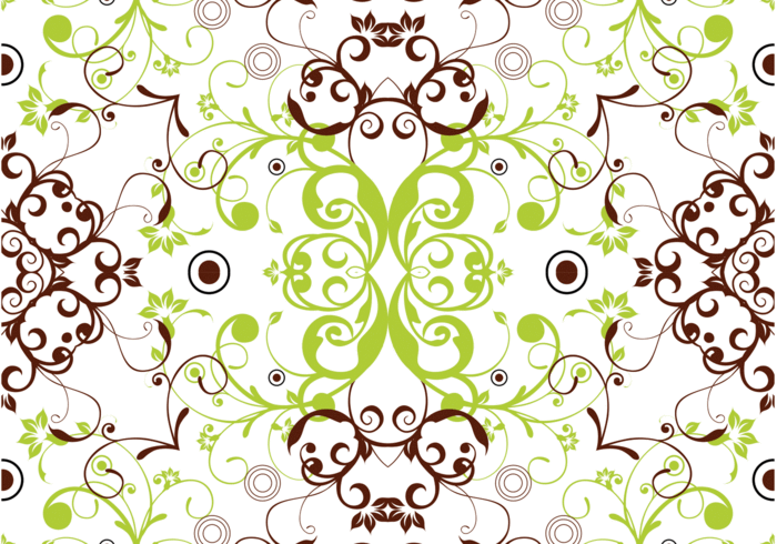 Primavera de fondo floral sin fisuras Vector