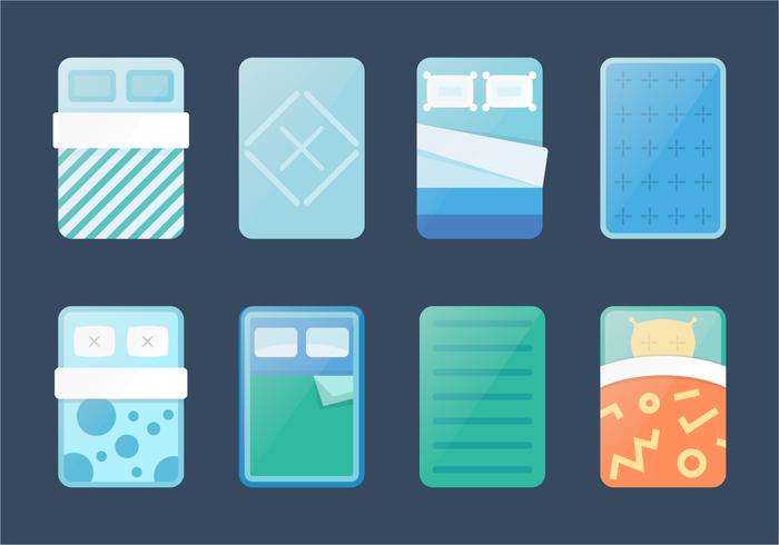 Free Mattress Vector Set