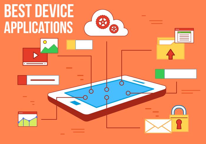 Libre mejor ilustración vectorial de dispositivo vector