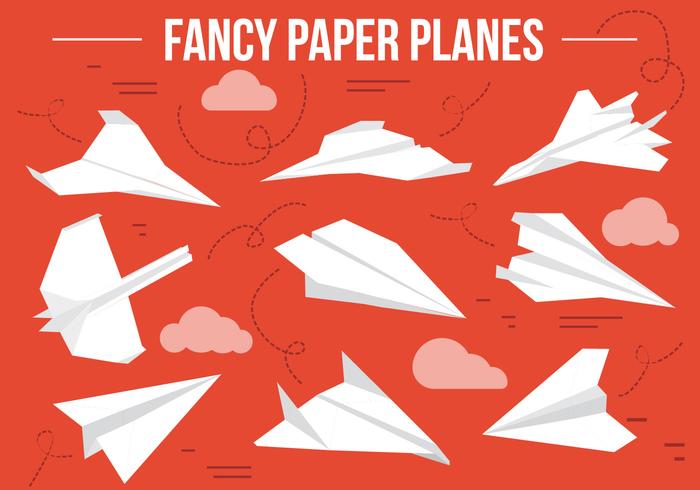 Vector libre de los planes del papel