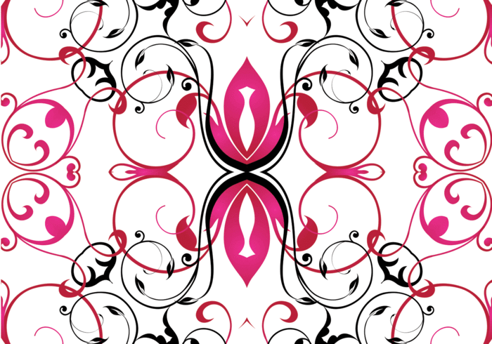 Fondo floral sin fisuras de fondo vector