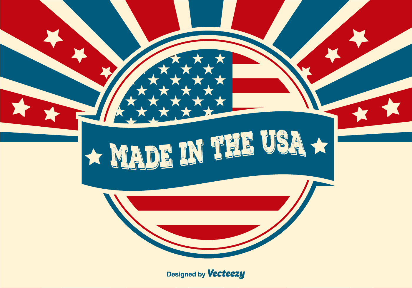 Made in the USA Illustration 110164 Vector Art at Vecteezy