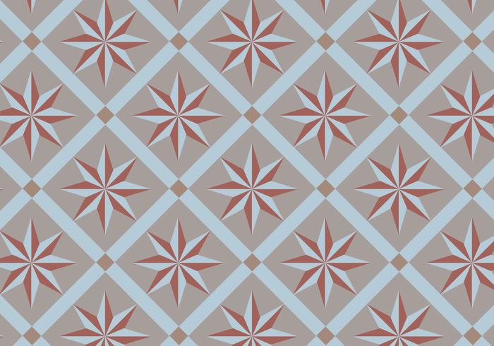 Star Tile Pattern vector