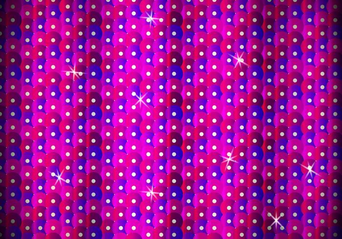 Sequins Pattern Background Vector 