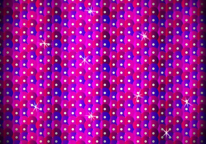 Sequins Pattern Background Vector 