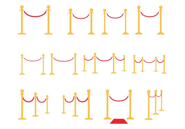 Free Velvet Ropes Vector