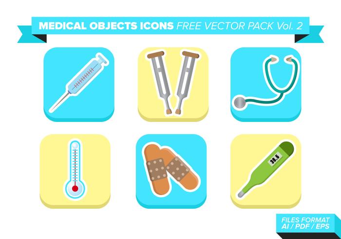 Medical Objets Icons Free Vector Pack Vol. 2 Medical Objets Icons Free Vector Pack Vol. 2