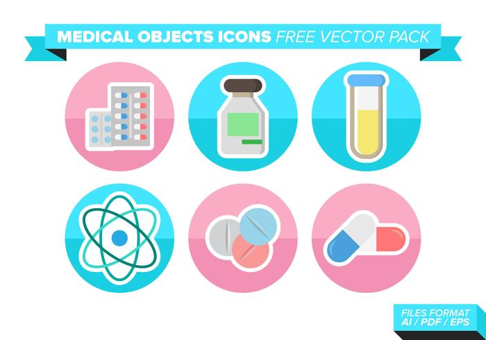 Medical Objets Icons Free Vector Pack Medical Objets Icons Free Vector Pack