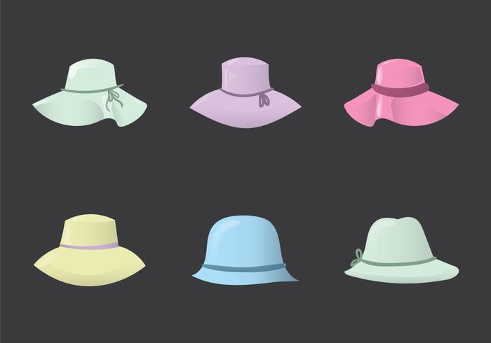 Free Ladies Hat Vector Illustration Free Ladies Hat Vector Illustration