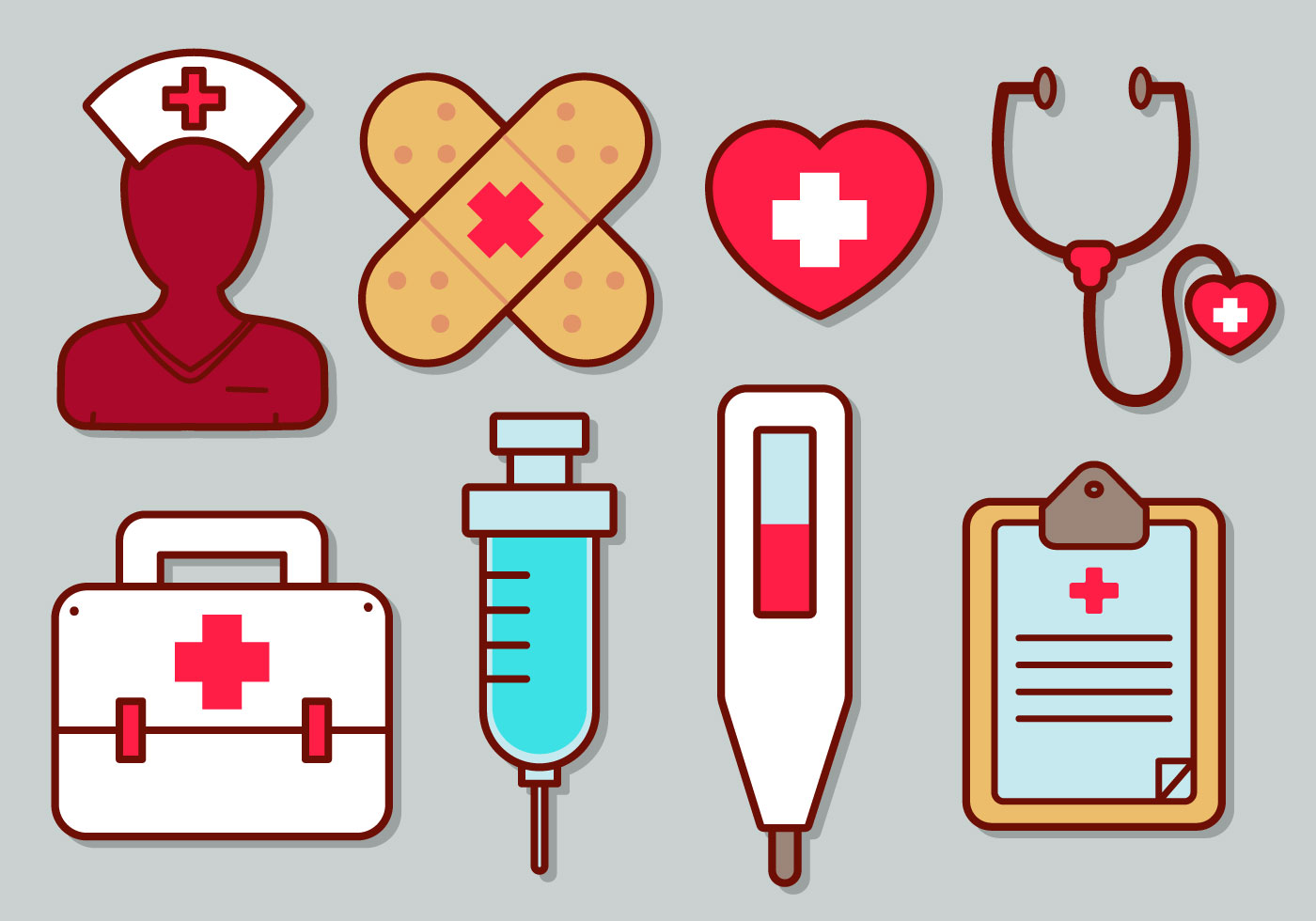 nurse clip art vector - photo #11