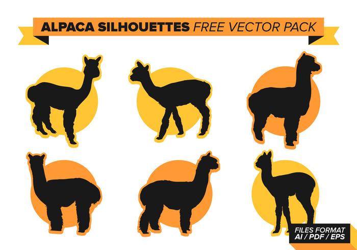 Alpaca Free Vector Pack Alpaca Free Vector Pack