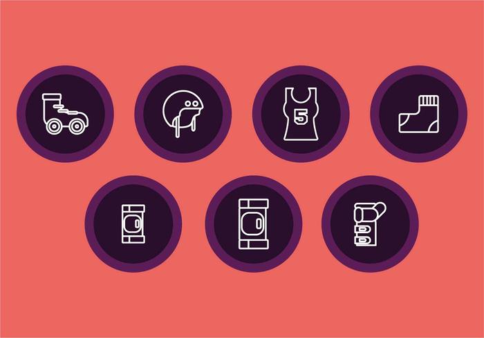 Free Roller Derby Line Icons Free Roller Derby Line Icons