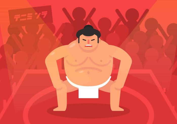 Vector Sumo Wrestler