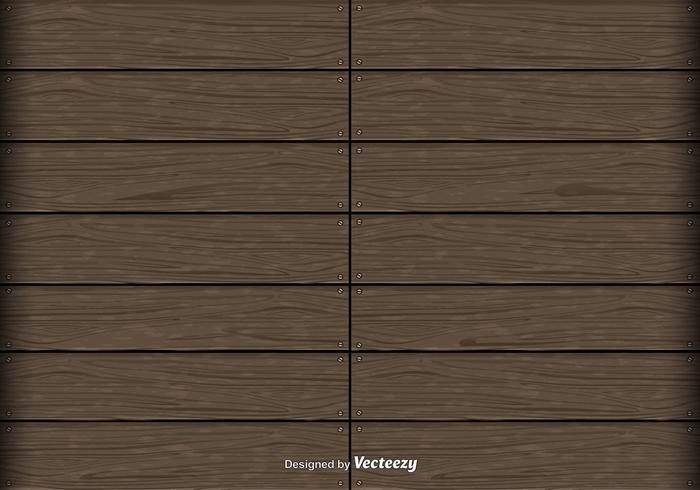 Vector Wood Planks Background
