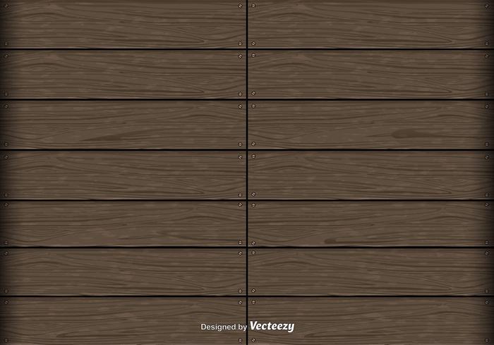 Fondo de tablones de madera de vector