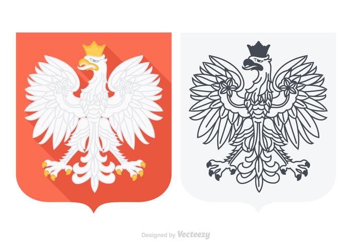 Free Vector Polish Eagle