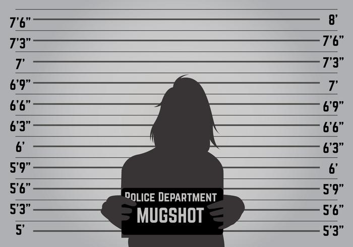 Mugshot Background Vector