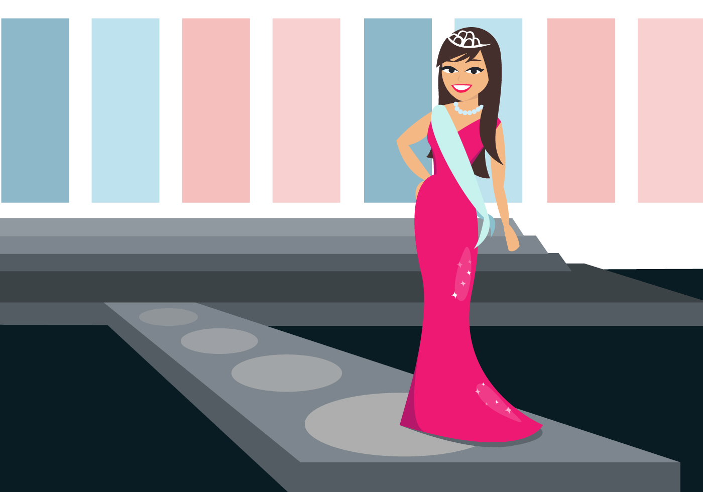 Free Pageant Vector - Download Free Vector Art, Stock Graphics & Images
