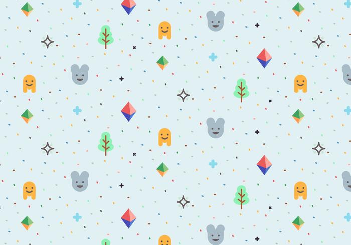 Playful Vector Pattern