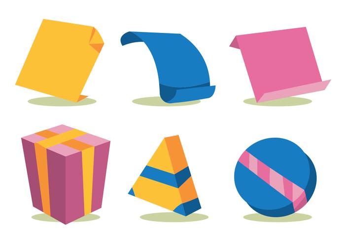 Die Cut Vector Set Die Cut Vector Set