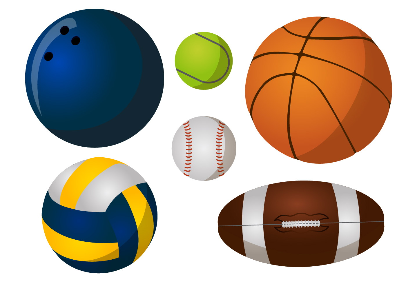 Balls Vector Pack Download Free Vector Art, Stock Graphics & Images