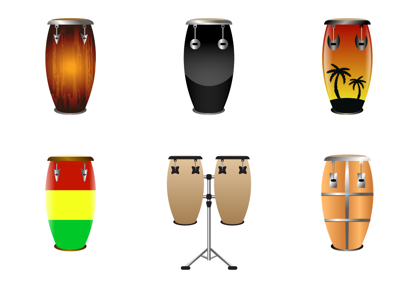 Free Conga Vector 110632 Vector Art at Vecteezy