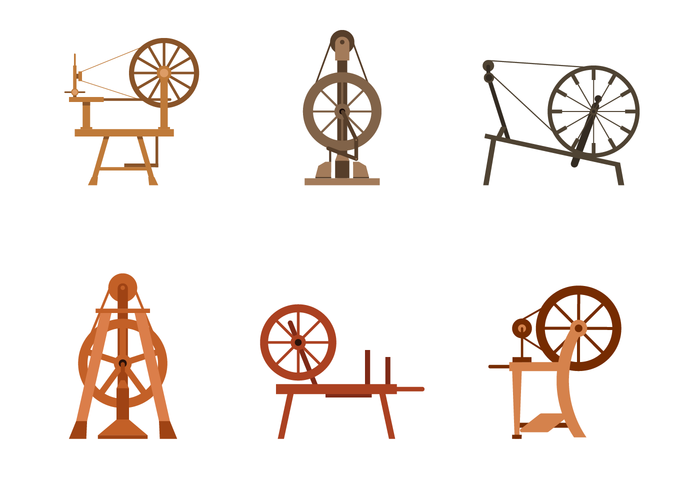 Free Spinning Wheel Vector