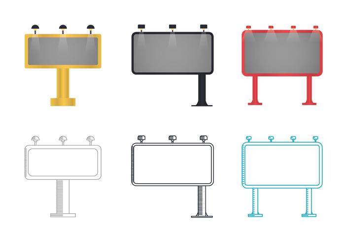 Free Hoarding Vector Illustration