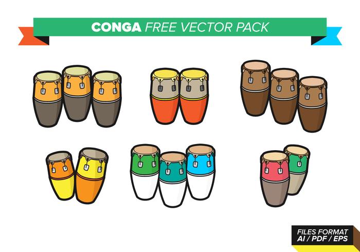 Conga Free Vector Pack Conga Free Vector Pack