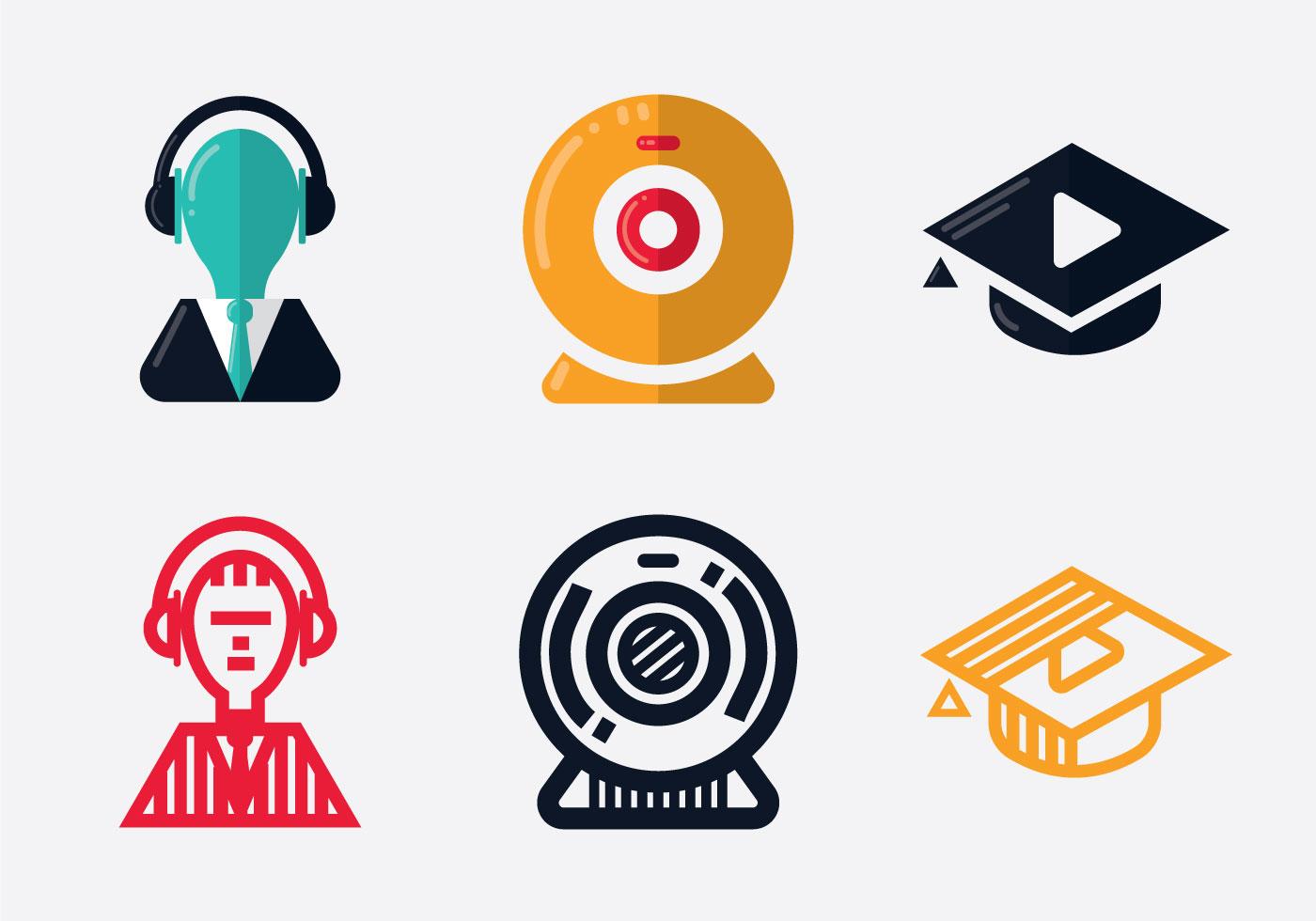 Free Webinar Vector Illustration 110682 Vector Art at Vecteezy