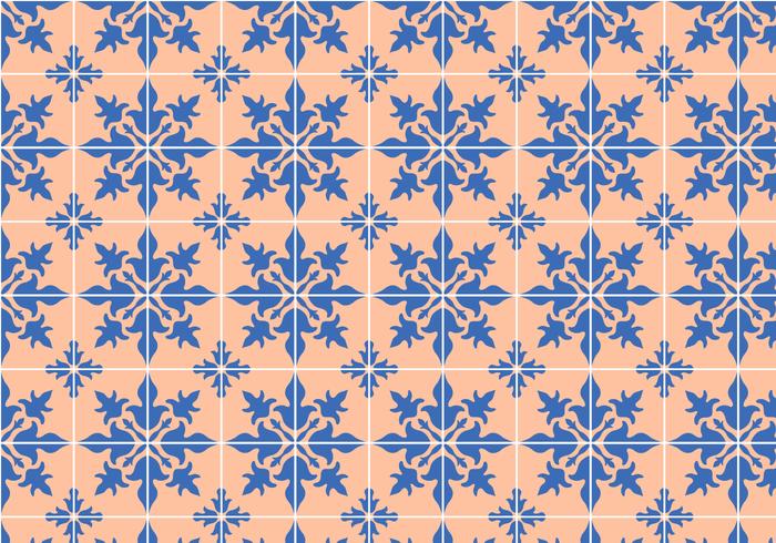 Tile Mosaic Pattern vector