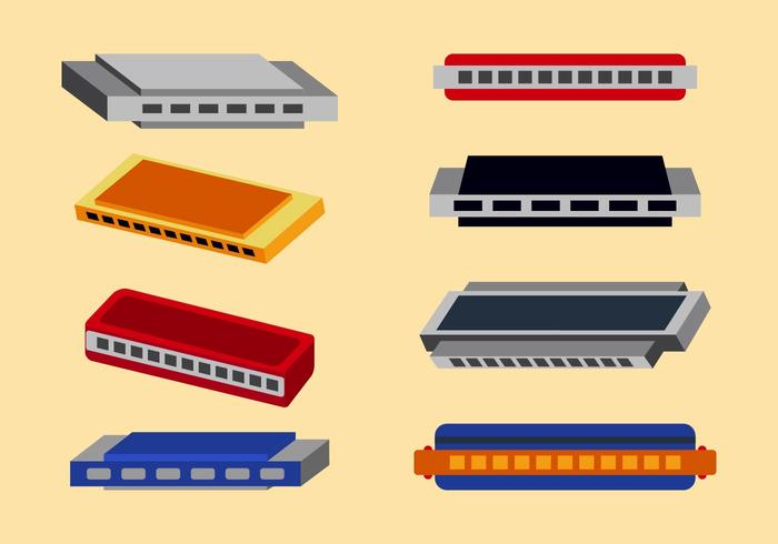 Free Harmonica Vector Pack Free Harmonica Vector Pack